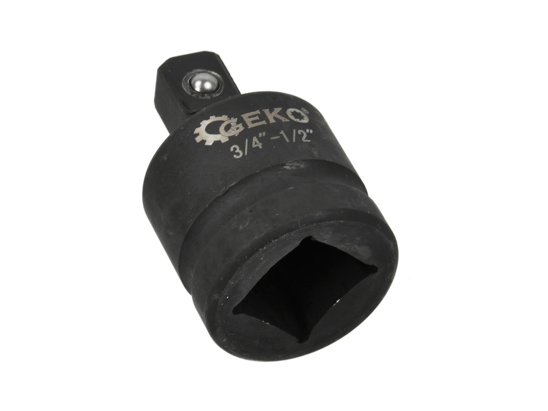 GEKO G10096 Redukcia príklepová 1/2"- 3/4" čierna