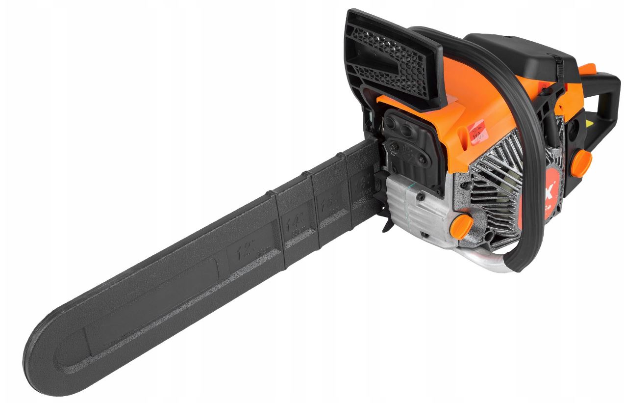 LEX LXGCS50 / LXGCS60 Motorová řetězová pila LEX, 2 lišty + 2 řetězy 4500 W / 6,5 HP