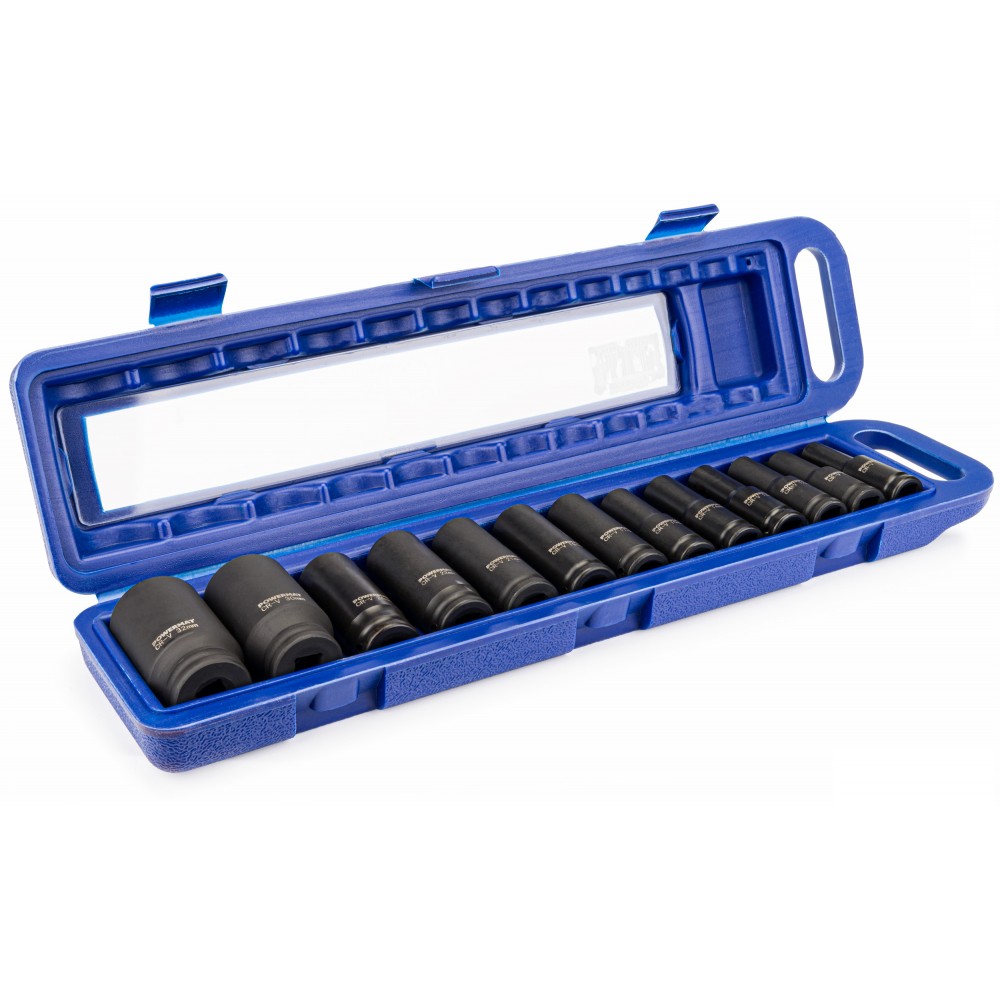 POWERMAT PM-ZNU-13-0.5T Sada nástrčných hlavíc 10-32 1/2''