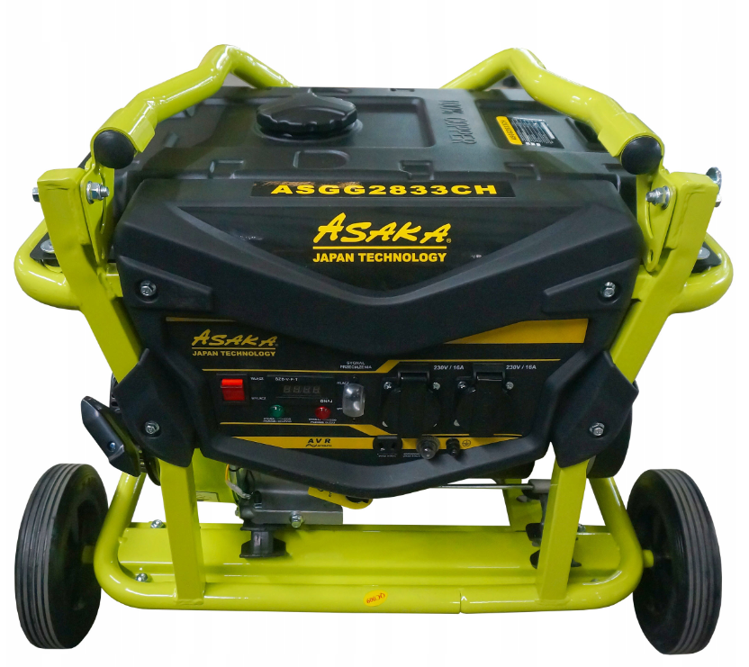 MAX ASGG2833CH ASAKA ELEKTROCENTRÁLA 3,3kW GENERÁTOR PRÚDU 12V 230V AVR