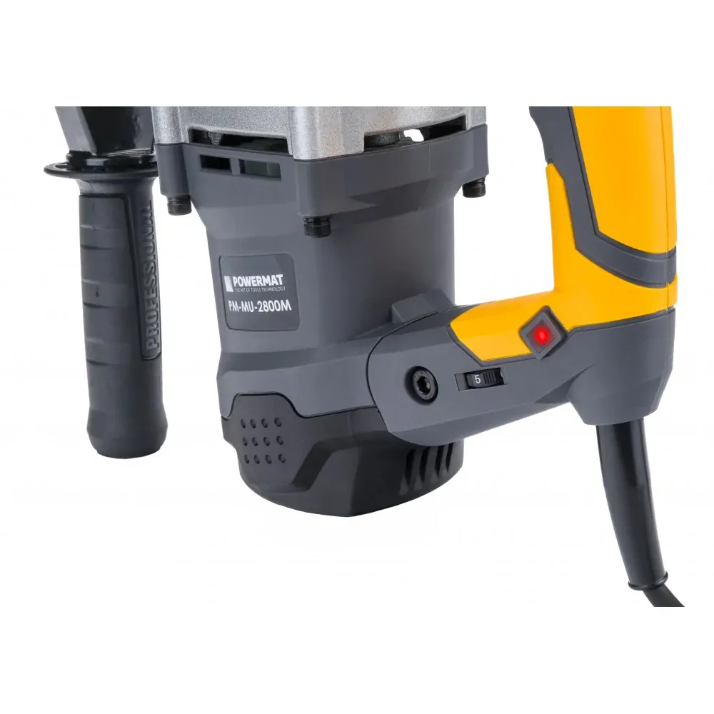 POWERMAT PM-MU-2800M Príklepové kladivo s funkciou vŕtania 18J SDS-MAX