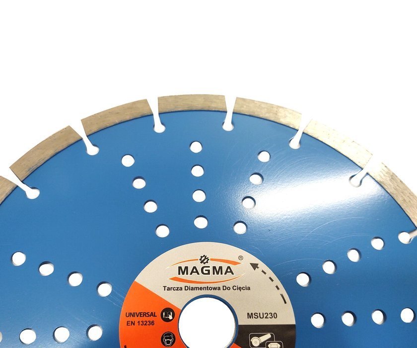 Magma MSU230 Diamantový kotúč na betón segmentový laser 230mm 22,2mm