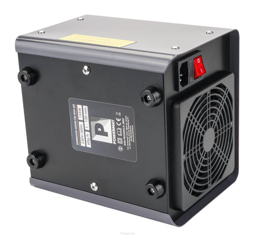 POWERMAT PM-GOZ-60T GENERÁTOR OZÓNU 60g/h OZÓNOVÝ ČISTIČ