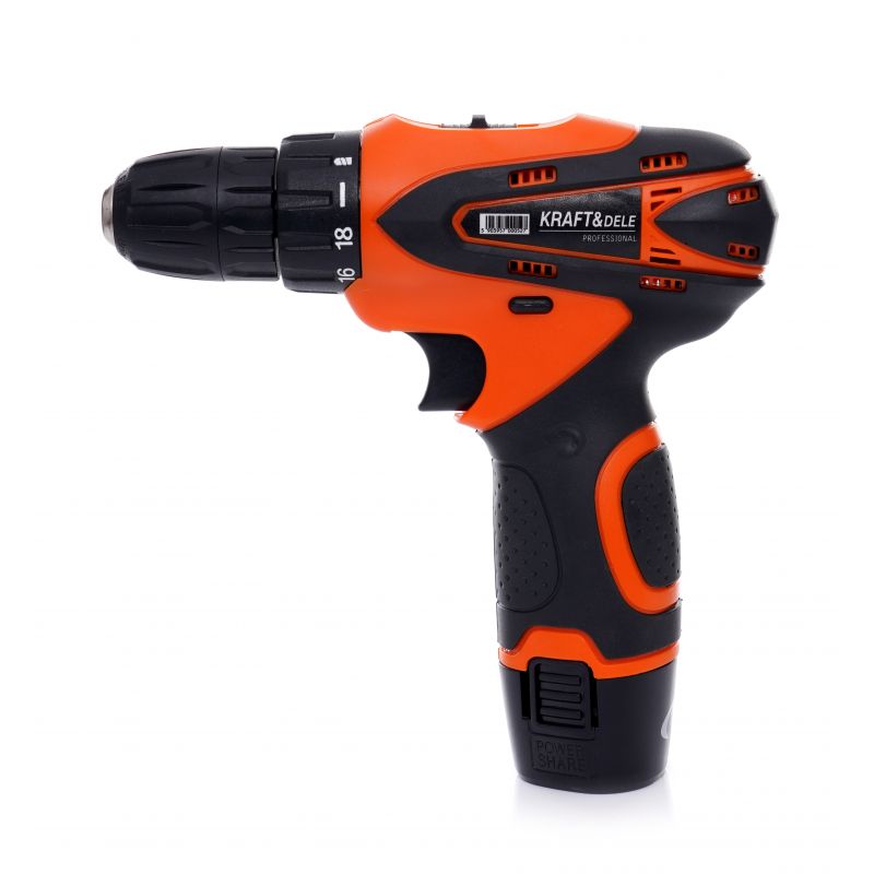 KRAFT&DELE KD3066 Aku vŕtačka vŕtací skrutkovač 18V Li-Ion + magnetický držiak bitov