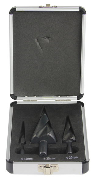 MAR-POL M22345 Stupňovitý špirálový vrták 4-12; 4-20; 4-32mm Rapid