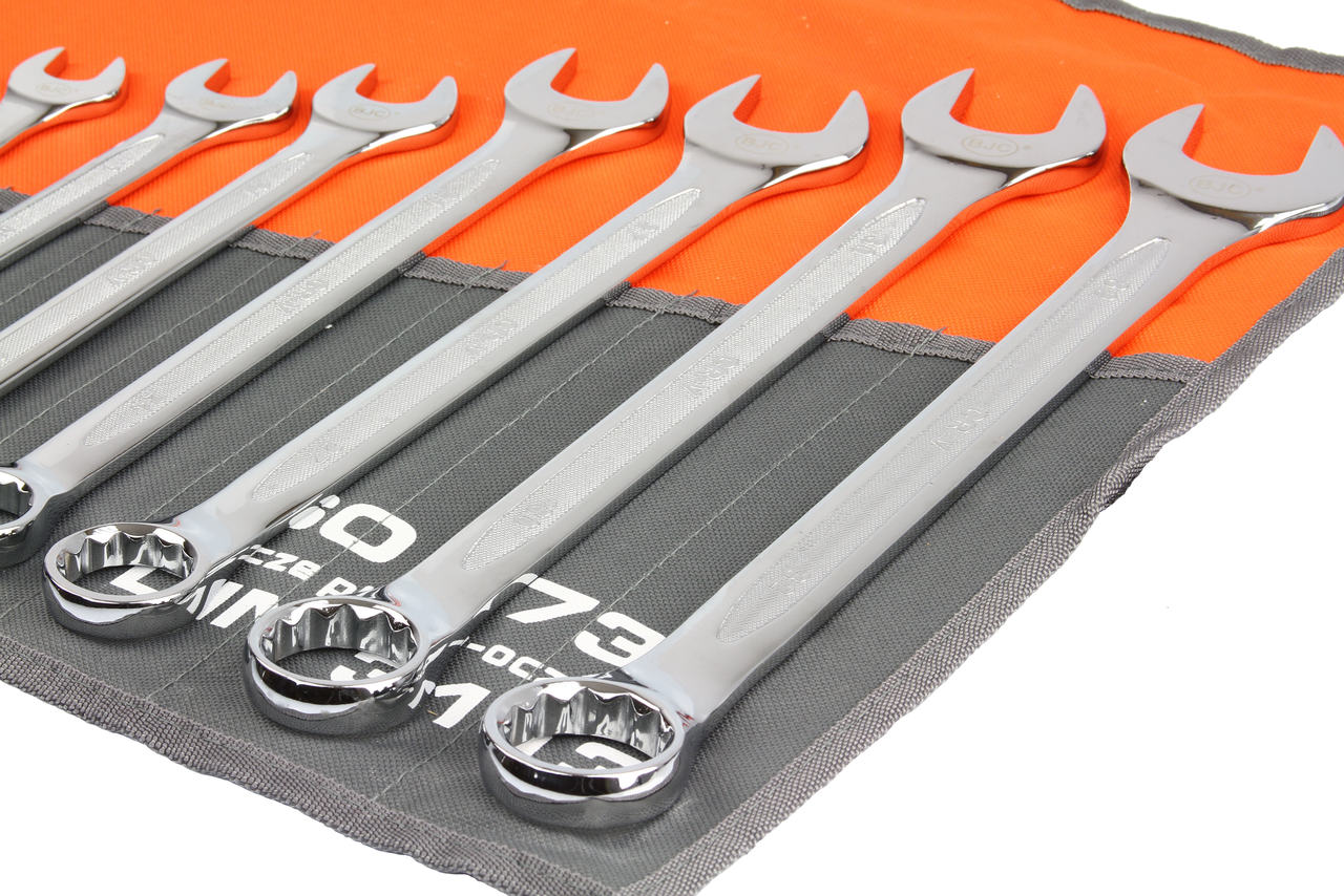 MAR-POL M58133 BJC Kľúče očko-ploché 6-32mm, 12ks, vidlicové kľúče