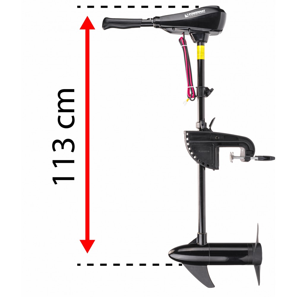 POWERMAT PM-ESZ-55H Elektrický lodný motor 640W 12V