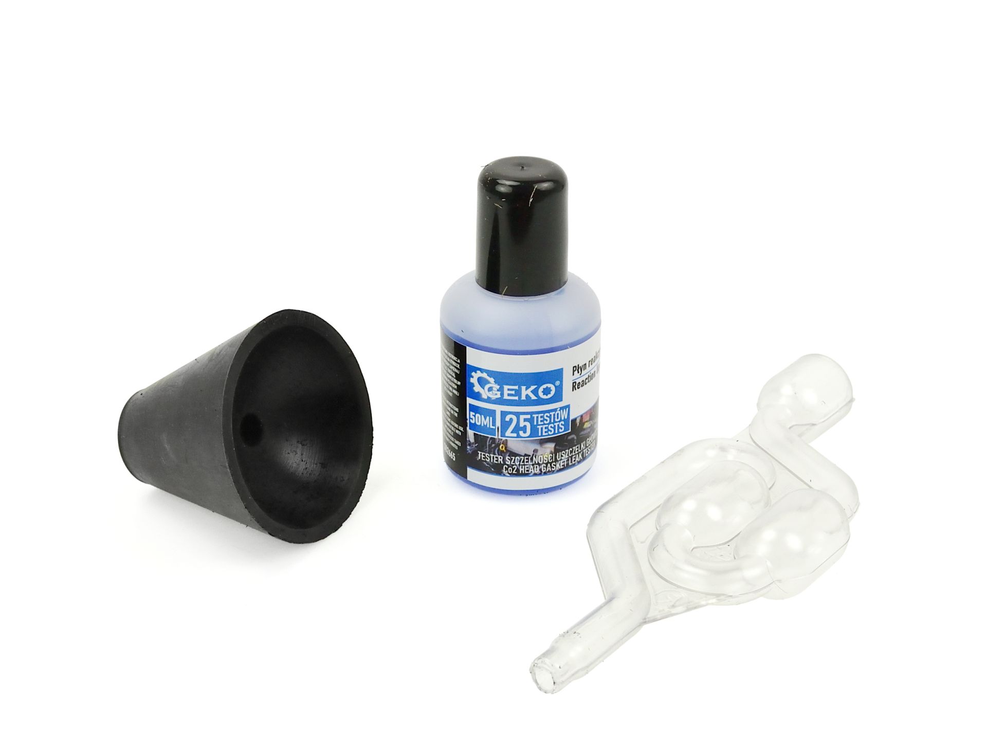 GEKO G02665 Tester tesnosti tesnenia hlavy CO2 25 testov