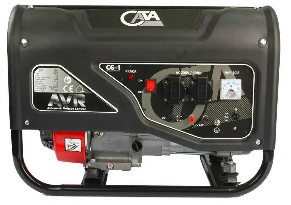 MAR-POL M82484C ELEKTROCENTRÁLA GENERÁTOR PRÚDU 7HP 3200W AVR CATA