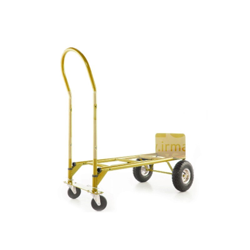 Irma WMAG106 Prepravný ručný vozík rudla rudlík 200kg 2 veľké + 2 malé kolesá