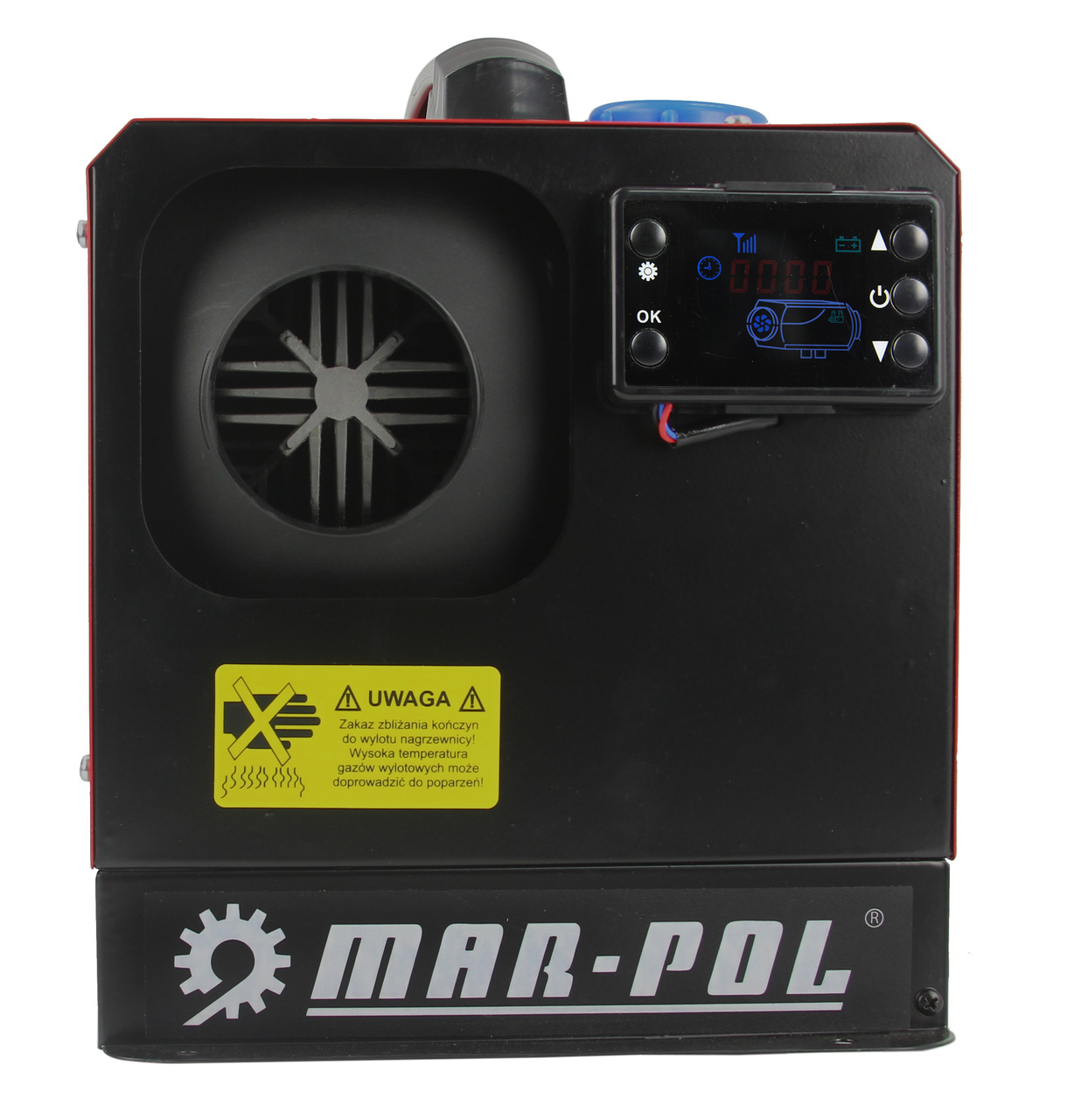 MAR-POL M80950 Naftový ohrievač vzduchu s termostatom 8kW, uzavretá spaľovacia komora