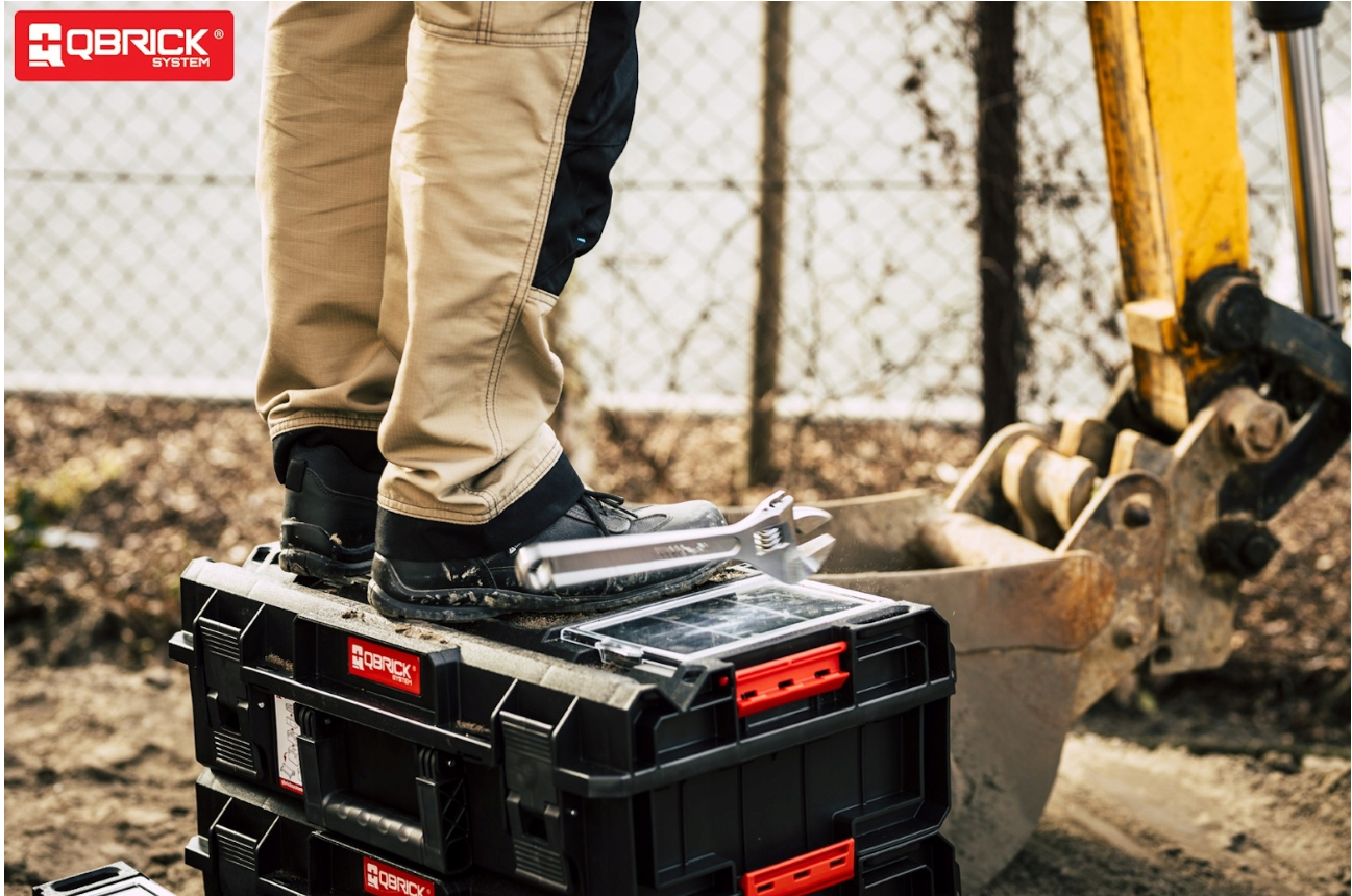 Irma QB248 Pojazdný box organizér na náradie 3v1 PROFI QBRICK ONE