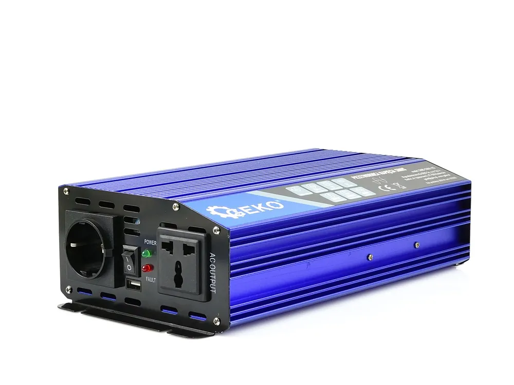 GEKO G17014 Menič napätia pre autá, člny 12V 230V 1000W/2000W