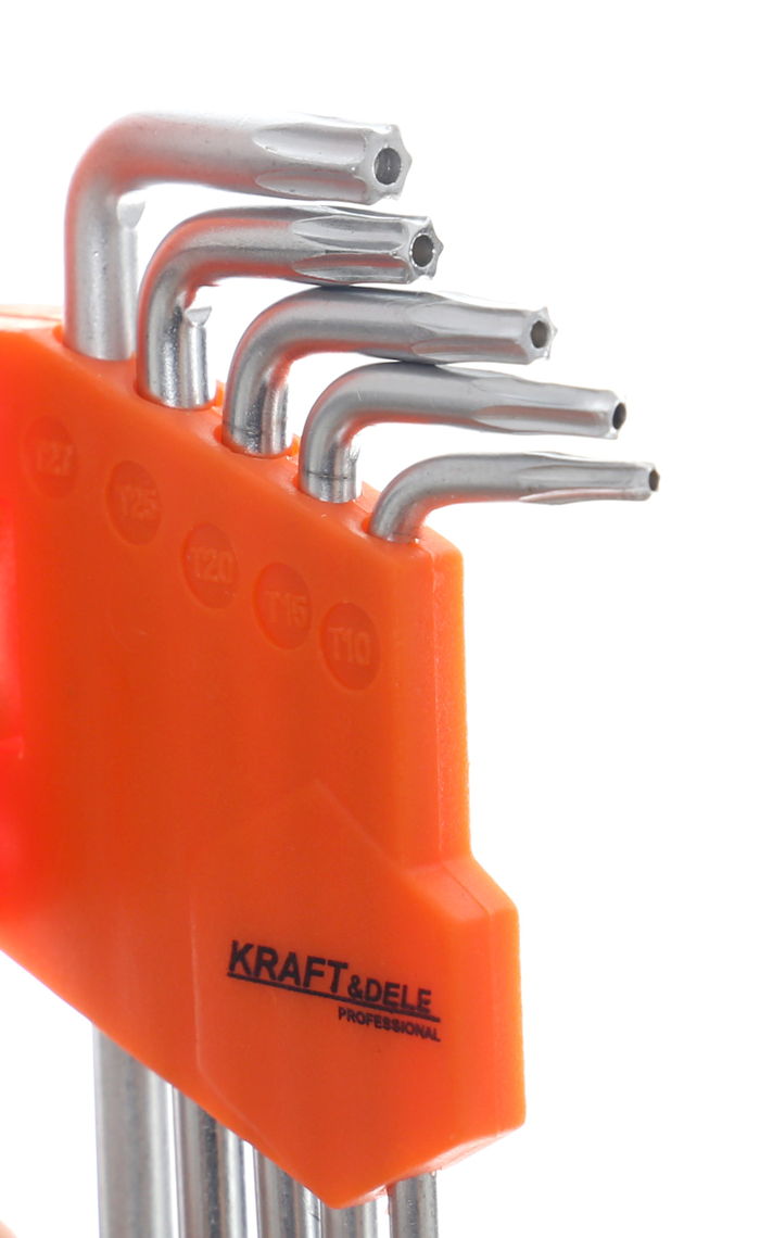 KRAFT&DELE KD10297 Imbusové kľúče 18ks Torx 1,5-10mm T10-50mm