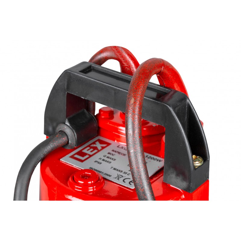 LEX LXQDX25F Ponorné čerpadlo so sitkom pre čistú a špinavú vodu a plovákom 1200W