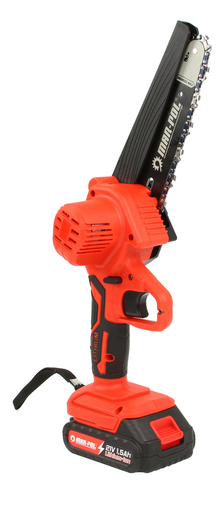 MAR-POL M66164 Akumulátorová reťazová píla 21V 1500mAh Li-Ion