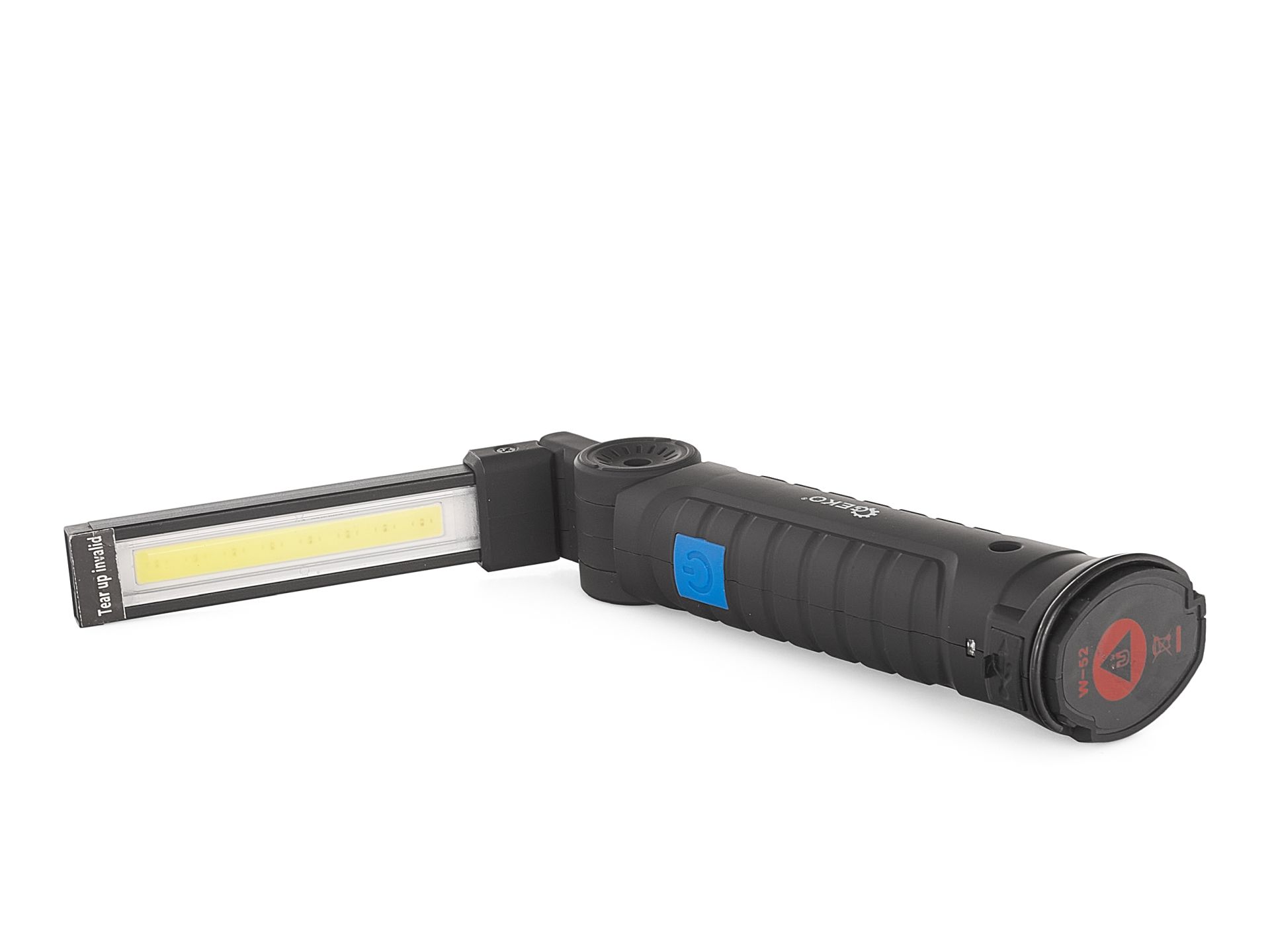 GEKO G15114 LED COB 1200mAh skladacia dielenská lampa (5 funkcií)