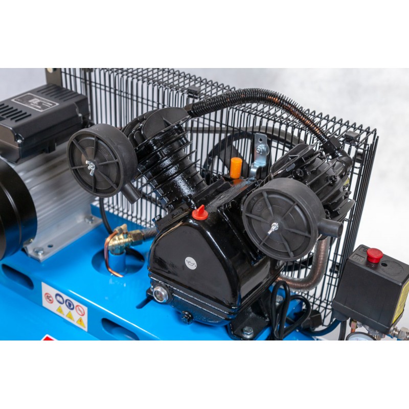 AL-FA ALC-100-2 230V Olejový kompresor 3,8kW 2 piesty 100L