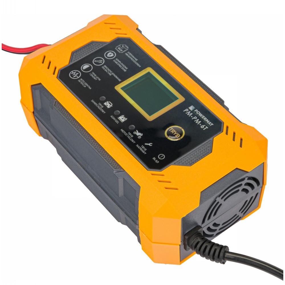 POWERMAT PM-PM-6T Mikroprocesorová nabíjačka batérií 6/12V