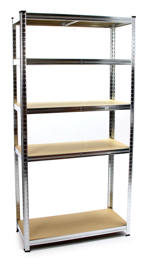 MAR-POL M90060 Kovový regál 180x90x40cm 175kg 