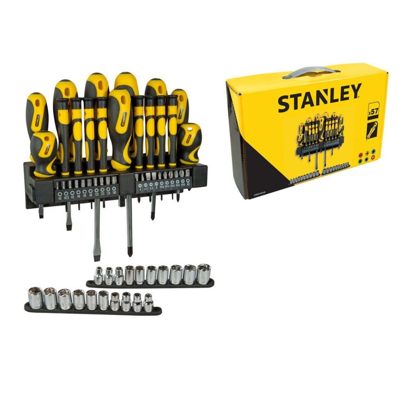 STANLEY STHT0-62143 SKRUTKOVAČE BITY 57-DIELNA SADA