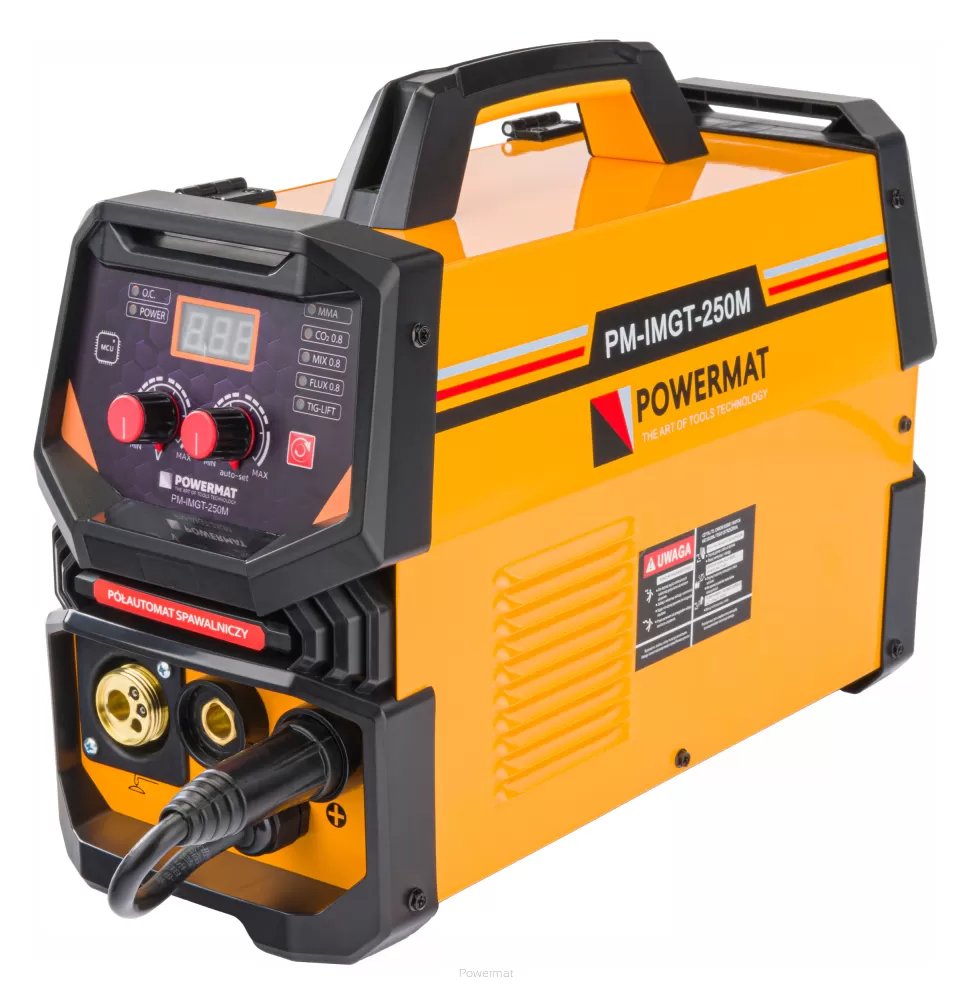 POWERMAT PM-IMGT-250M Invertorová zváračka 250A MIG/MAG/TIG/MMA