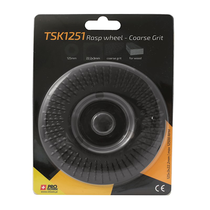 IRMA TSK1252 Rašpľa na uhlovú brúsku kotúč 125x3mm MEDIUM-CUT