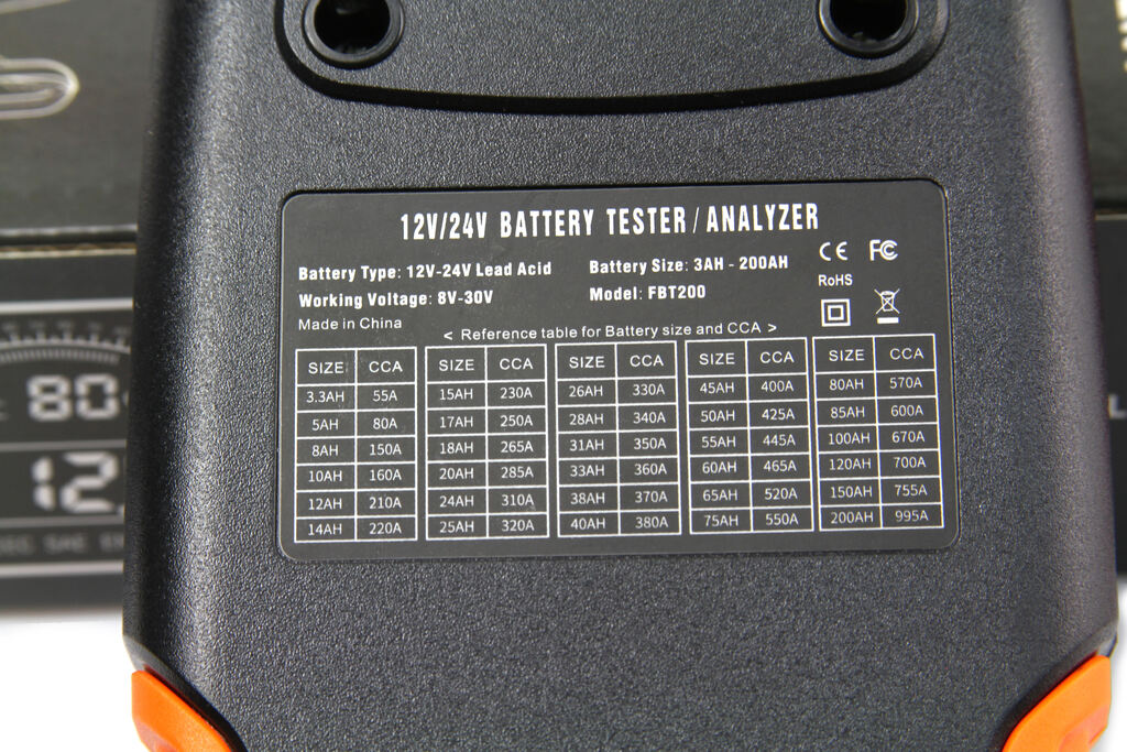 MAR-POL M82520 Tester merač batérií akumulátorov 12V a 24V