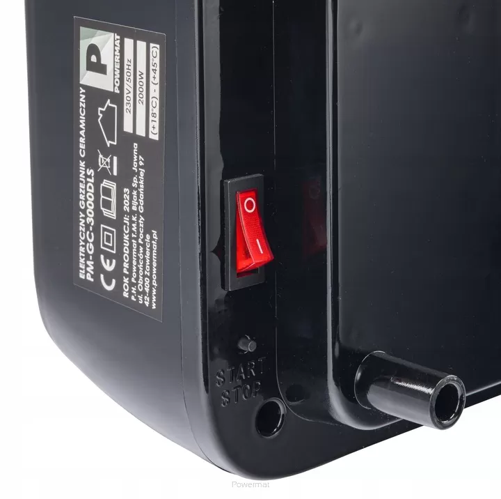 POWERMAT PM-GC-3000DLS Vzduchová clona 2000W