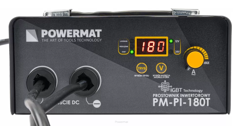POWERMAT PM-PI-180T Autonabíjačka so štartérom 12V/24, 180 A