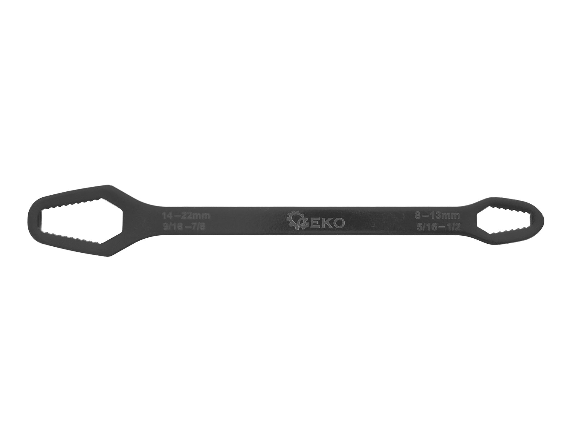GEKO G15027 Univerzálny kľúč 14-22mm/8-13mm CrV