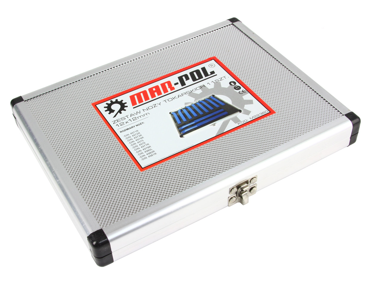 MARPOL M22360 Sada sústružníckych nástrojov nožov sústružnícky nôž 11ks 12x12