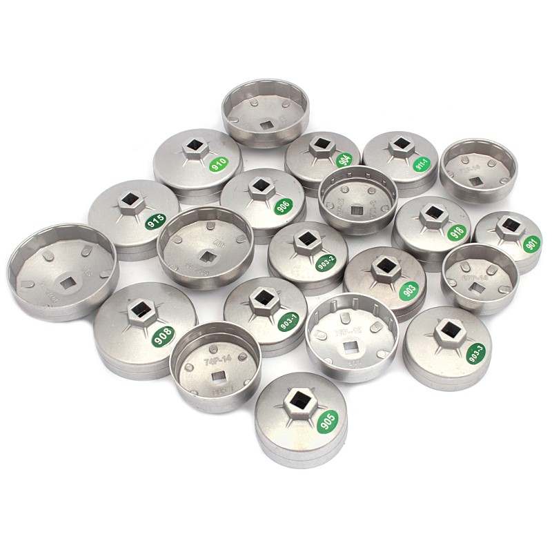 Irma KNZ2301 Kľúče na olejový filter 23ks račňa