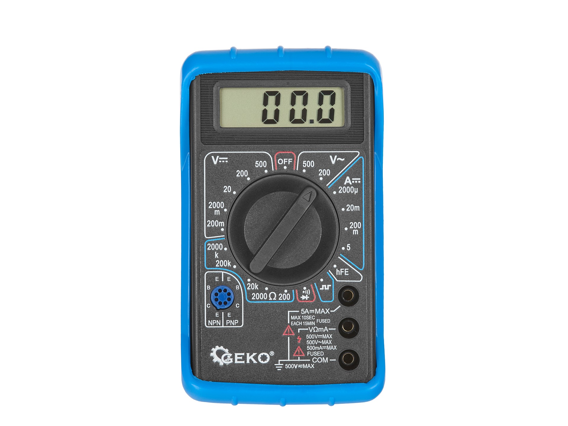GEKO G30823 Univerzálny merač multimeter skúšačka s bzučiakom