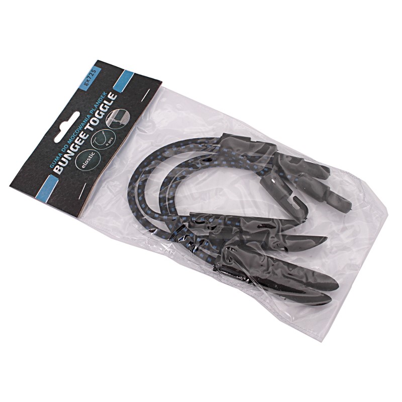 Irma GX725 Gumové upínacie popruhy gumicuky na pripevnenie plachiet 25cm 4ks 5 balení