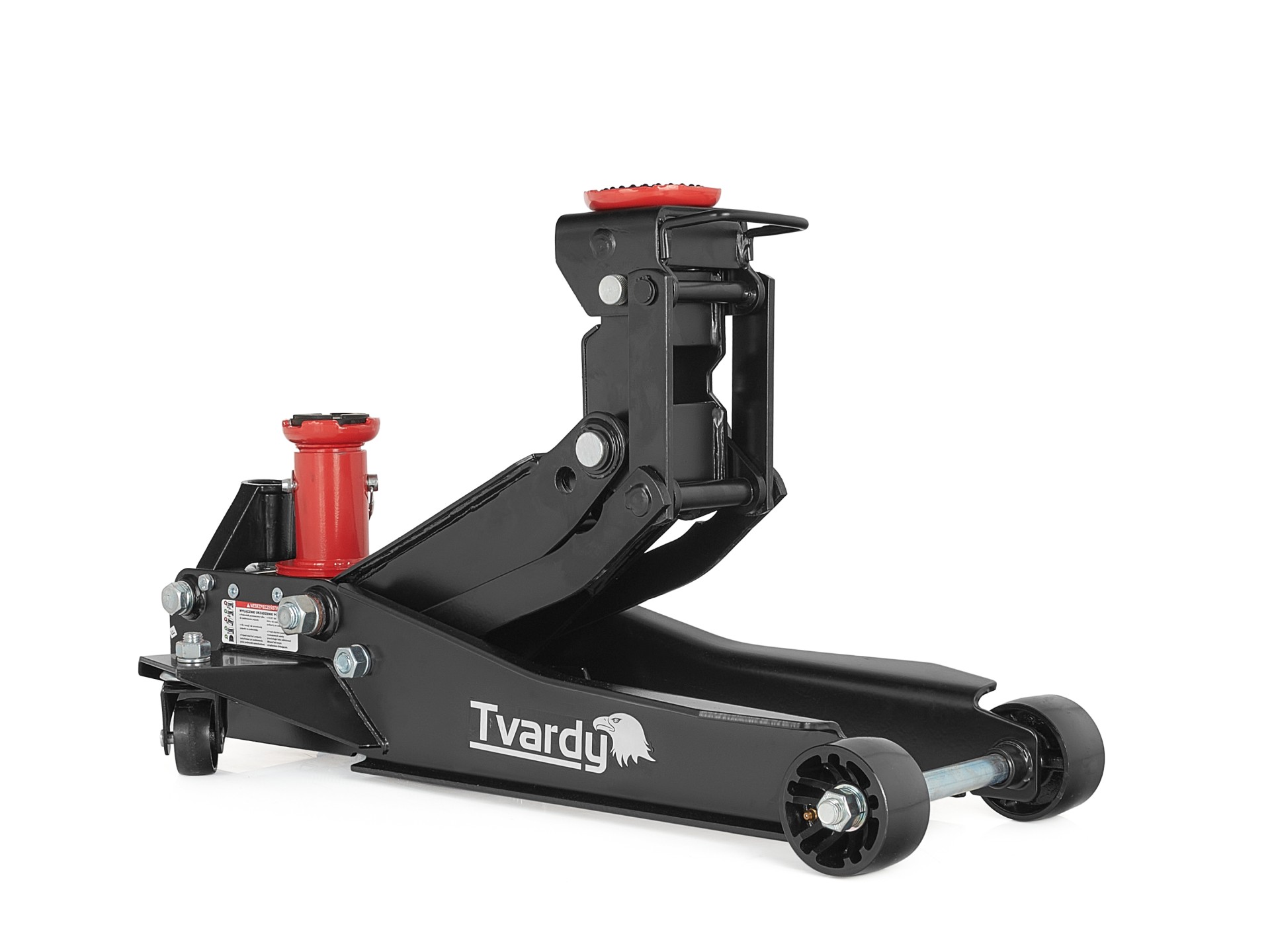 Tvardy T00310 Nízkoprofilový hydraulický zdvihák 3T hever pod auto 9,8-77cm PROFI