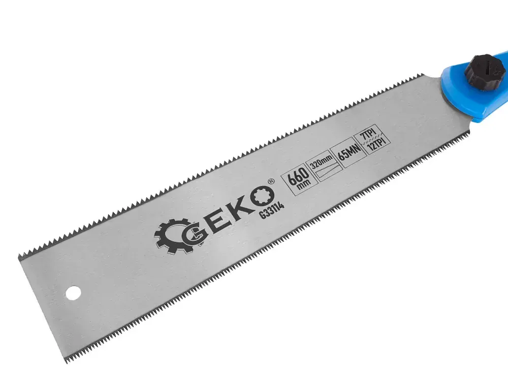 GEKO G33114 Obojstranná píla na drevo japonská tesárska 320mm
