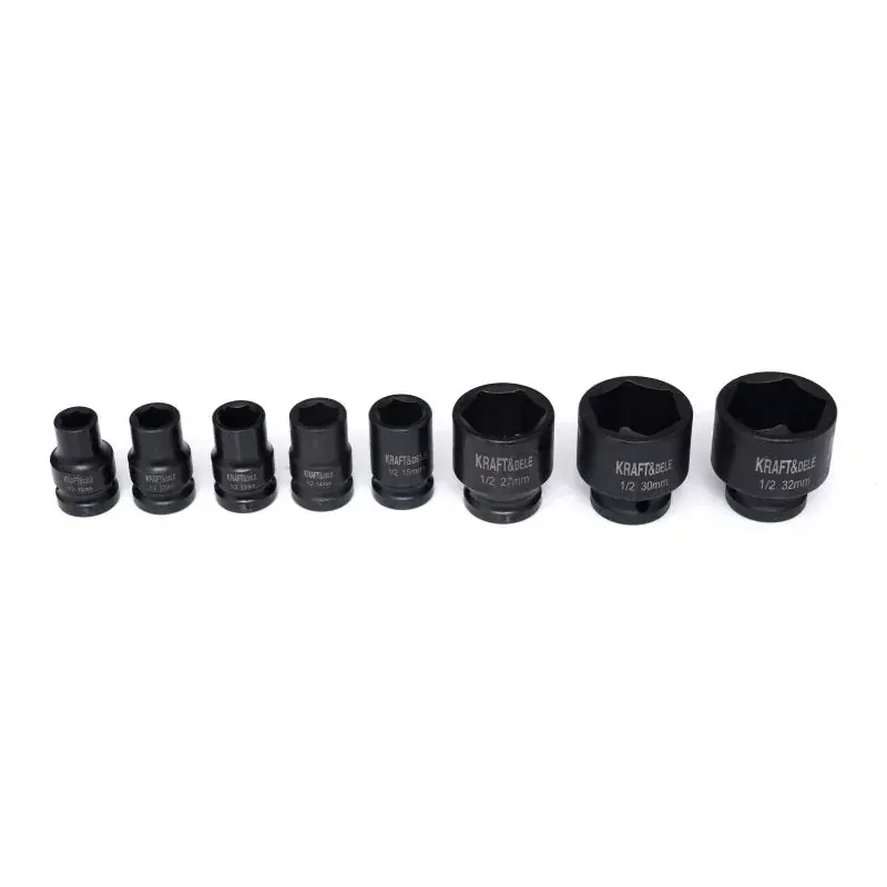 Kraft&Dele KD11762 Nástrčné hlavice kľúče 1/2" 16ks sada 6-hran