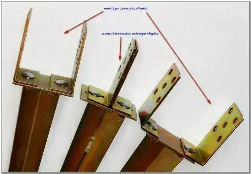 IRMA PS120 Kotevná pätka zatĺkacia kotva nastaviteľná 0-120x600mm
