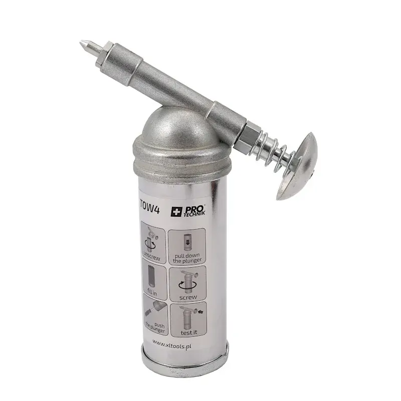 Irma TOW4 Ručný mazací lis maznica 90ml 2 koncovky