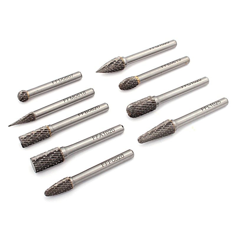 Irma FFG1020 Špicatá rašpla pilník 10x20x60/6mm na kov drevo plast