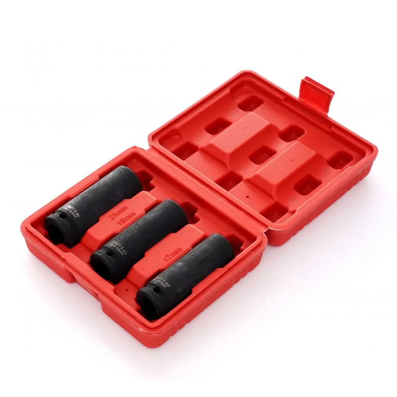 Kraft&Dele KD11750 Nástrčné hlavice kľúče 3 kusy, 1/2" L:78