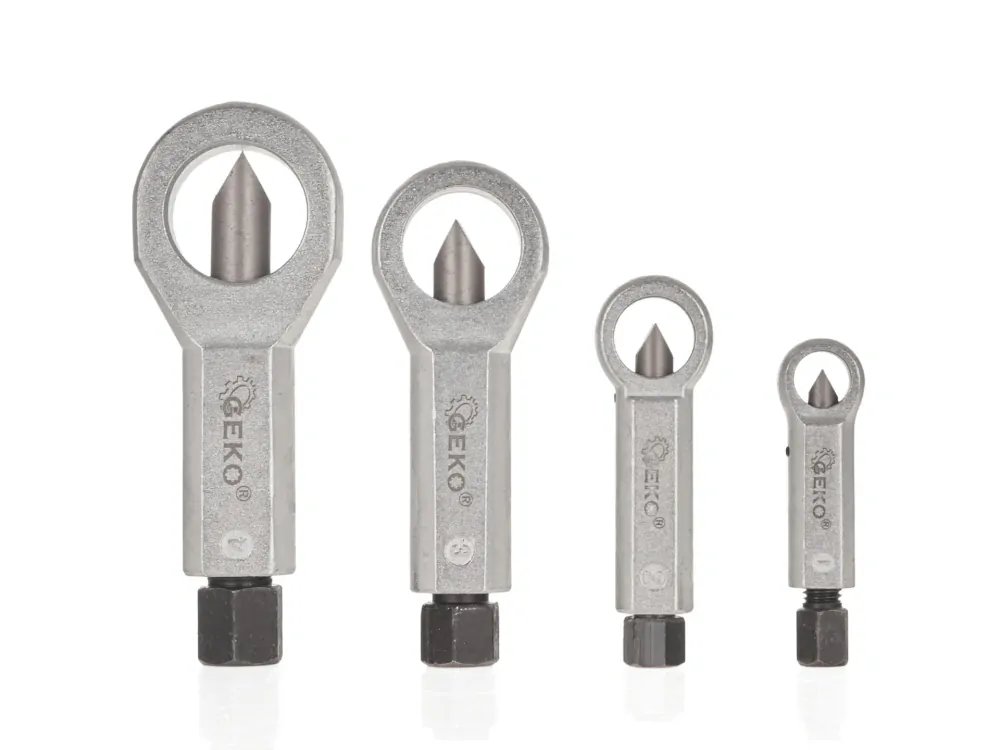 GEKO G38595 Sada na poškodené matice dláto 9-27mm