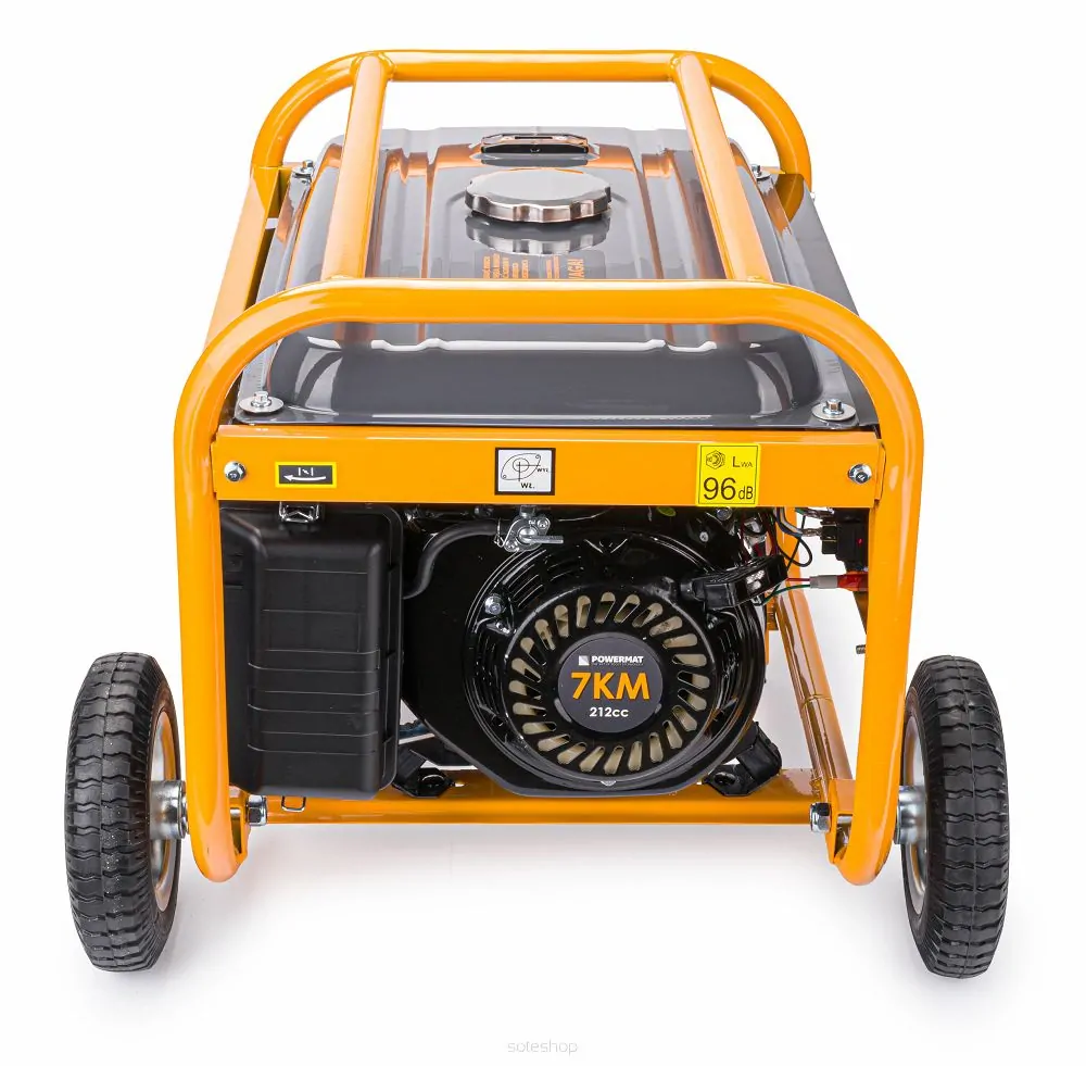 POWERMAT PM-AGR-3000M-K ELEKTROCENTRÁLA GENERÁTOR PRÚDU 15HP 230 V / 50 Hz 3000W