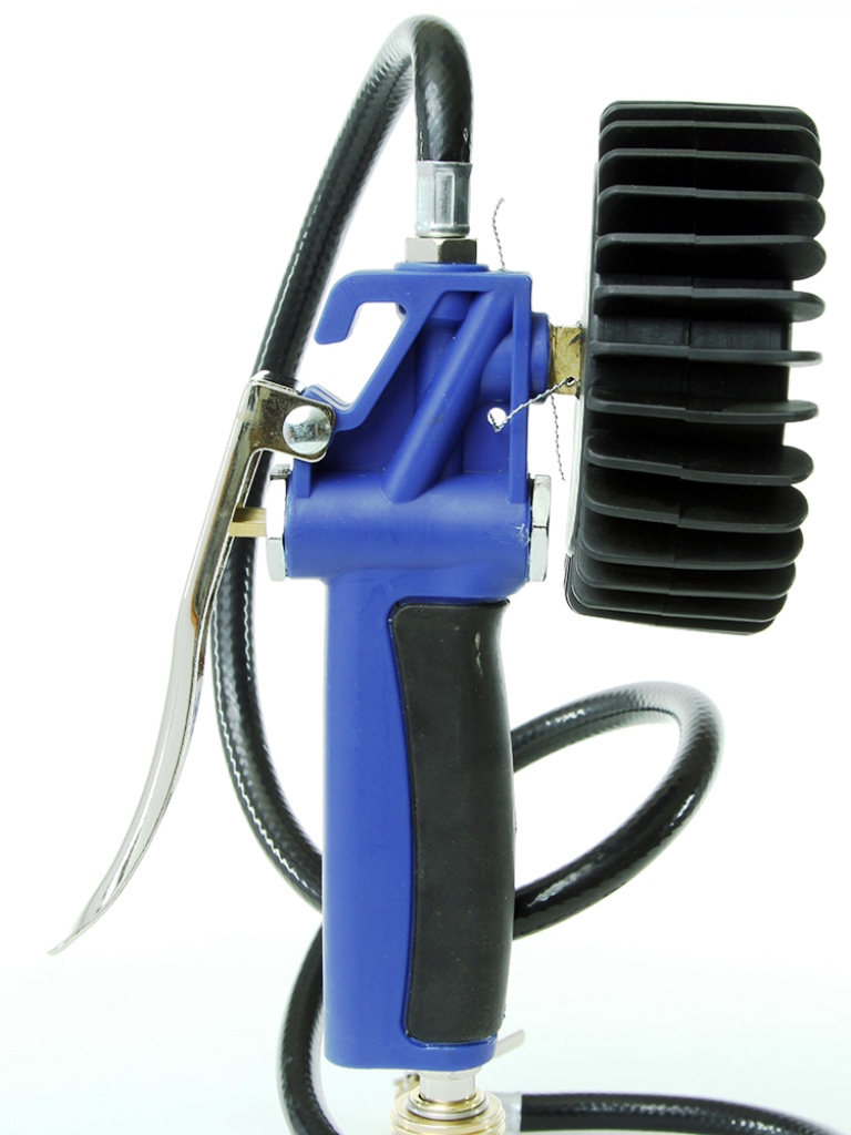 Mar-pol M80701R Pištoľ na hustenie pneumatík s manometrom 12 bar, hadica 1000mm RIPPER
