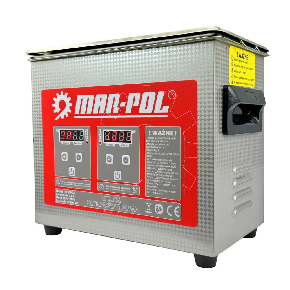 MAR-POL M90074 ULTRAZVUKOVÁ ČISTIČKA 3,2L