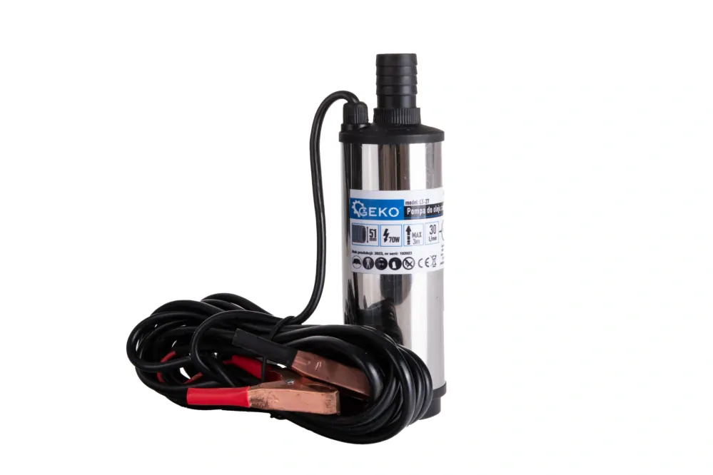 GEKO G00975 Ponorné palivové čerpadlo 12V 51mm pištoľ hadica 4m