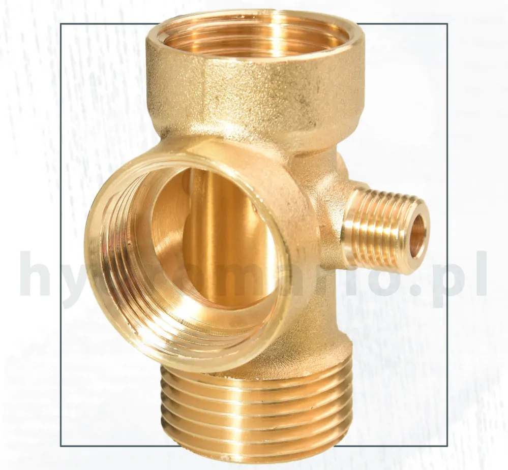 COVERA BG-00015 Päťcestný ventil tvarovka 1" mosadz