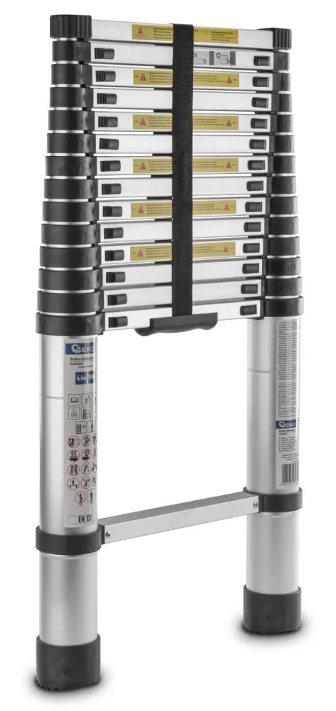 GEKO G02446 Hliníkový teleskopický rebrík 4,4m 150kg