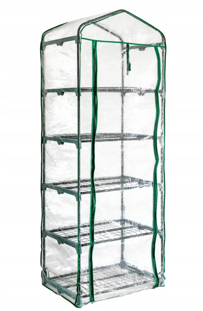 MARPOL M85005 ZÁHRADNÝ FÓLIOVNÍK SKLENÍK 69x50x160cm 5 políc